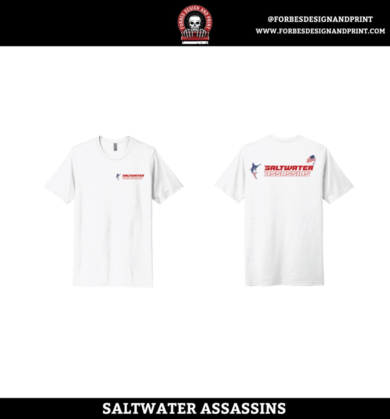 Saltwater Assassins Classic USA T-Shirt